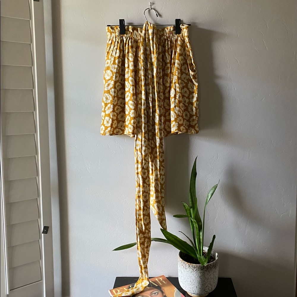 Floral Mini Skirt